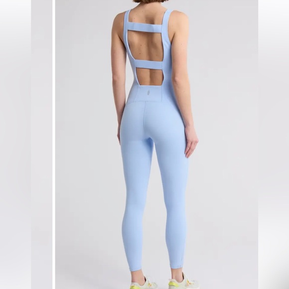 Free people Movement Never better Strappy back jumpsuit...